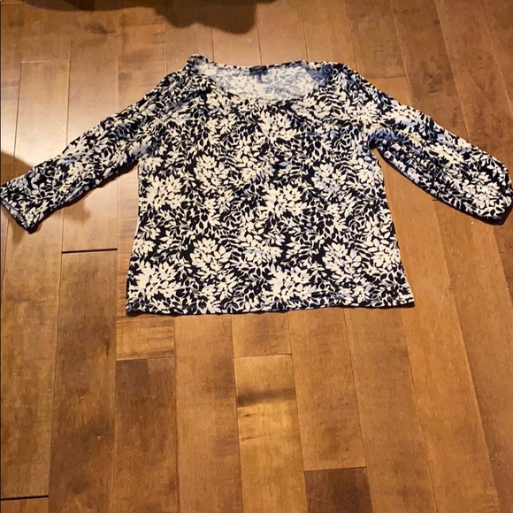 👚 Talbots 🍃 Pattern Shirt - Picture 1 of 10